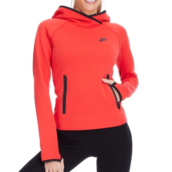 nike tech fleece orange